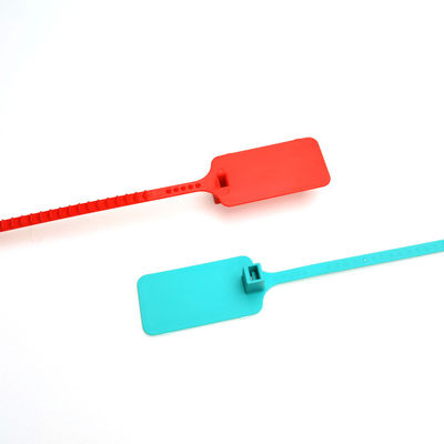 Zugfestigkeit 398 N und Arbeitslänge 190 mm Custom Logo 300 mm Kunststoffdichtung Zip Tie