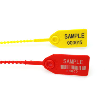 250*19*15,5 mm Ziehen Sie dicht versiegelnde Plastiktüte für den Manipulationsschutz