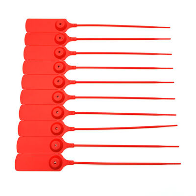 Markierungsbereich L 38*W 20 mm 200 mm Barcode Logo Nummerierte Plastiktüten Sicherheitssiegel für Bank