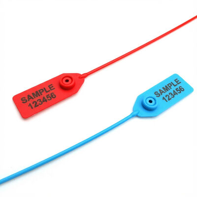 Sicherheitsbehälter aus Edelstahl Versiegelung Strip Lock mit Laser / Hot Stamp Druck US-PS550