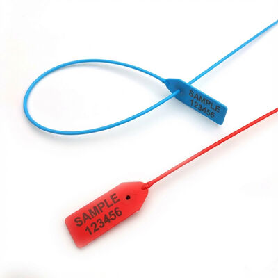 Sicherheitsbehälter aus Edelstahl Versiegelung Strip Lock mit Laser / Hot Stamp Druck US-PS550