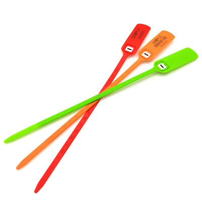 US-PS400FT Sicherheitsabdrückbares, verstellbares, aus Kunststoff gefertigtes, für die Sicherheit nummeriertes Dichtungssigel