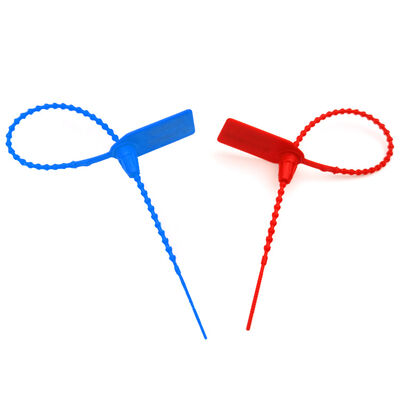 250*19*15,5 mm Bekleidung Kunststoff-Sicherheits-Tug-Siegel-Tag für Laser- / Hot Stamp-Druck