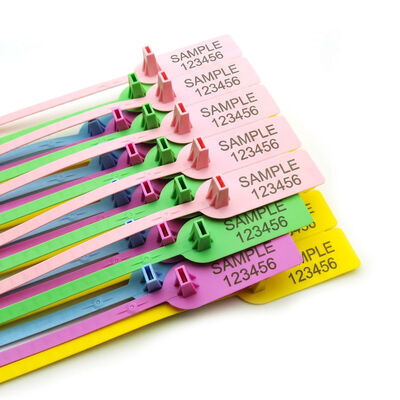 334 N 34.1 KG Zugfestigkeit Kunststoffsicherheitssiegel für Containerlaser/Hot Stamp Print