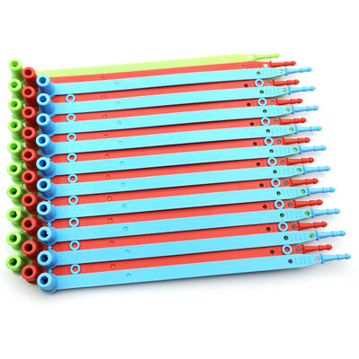 200 mm Festlänge Orange Kunststoffring Einmalsicherheitscontainer Lkw-Dichtung für Fracht