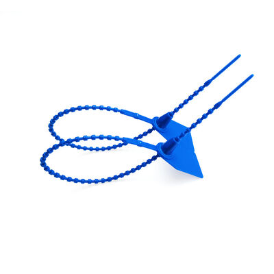 PP Fälschungssicherheit Nummerierte Logistik-Plastikdichtung US-PS350B Durchschnittliches Gewicht 4,05 g / pc