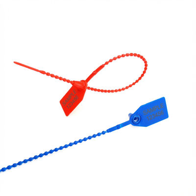 PP Fälschungssicherheit Nummerierte Logistik-Plastikdichtung US-PS350B Durchschnittliches Gewicht 4,05 g / pc