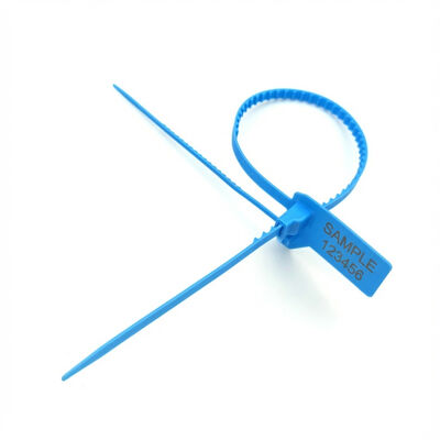 Sichern Sie Ihre Sendungen mit einem 400 mm großen Kunststoff-Kurier-Siegel und Markierungsbereich L 38 * W 24 mm