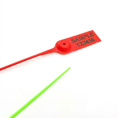 US-PS200C / US-PS350C-Serie 450 mm Zug-Sperrvorrichtung Laserdruck-Plastik-Lkw-Sicherheitssiegel