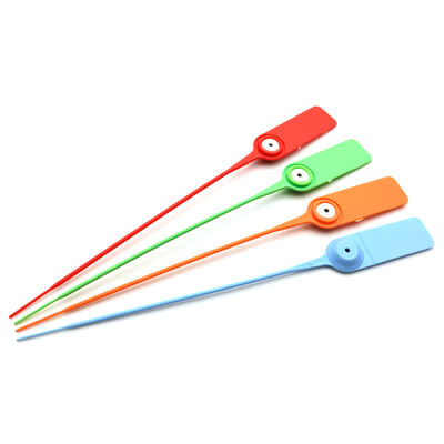 200 mm Zügel aus dichtem Kunststoff für Sicherheitsetikette Weißes Indiz und Laser/Hot Stamp Print