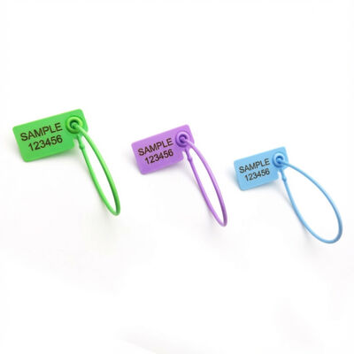 1.70 g / pc ABS US-PS170FL Manipulationssichere Plastik-Sicherheitssiegel für Bekleidung Kleidung Schuhe