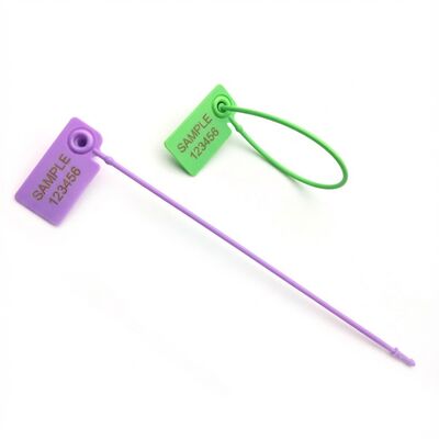 1.70 g / pc ABS US-PS170FL Manipulationssichere Plastik-Sicherheitssiegel für Bekleidung Kleidung Schuhe