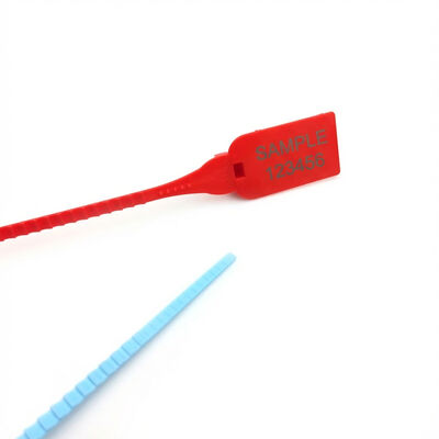 Ziehen Sie sichere Dichtungen für PP-Produkte aus Markierungsfläche 40*26mm Seriennummer enthalten