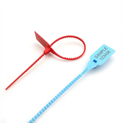 Ziehen Sie sichere Dichtungen für PP-Produkte aus Markierungsfläche 40*26mm Seriennummer enthalten