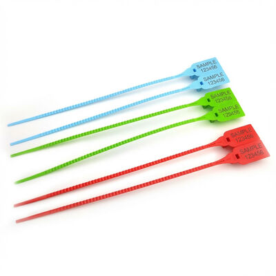 Ziehen Sie sichere Dichtungen für PP-Produkte aus Markierungsfläche 40*26mm Seriennummer enthalten