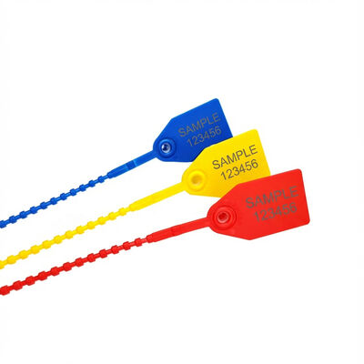 US-PS350B Manipulationssichere Logistik-Perlen-Plastikdichtung für ein selbstverriegelndes Verriegelungsverfahren mit verstellbarer Länge