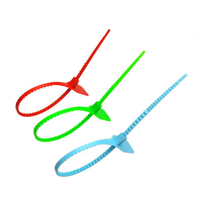 Selbstverriegelnde PP-Stripe mit Markierungsfläche L 33 * W 25 mm und benutzerdefiniertem Kunststofftag